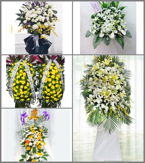 福建泉州安溪县福田乡白事花篮预定
